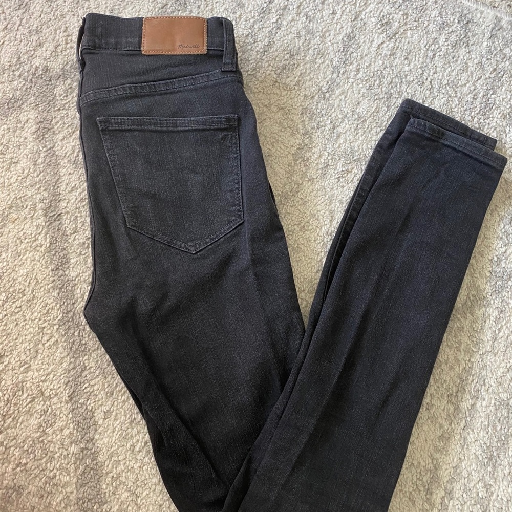 Madewell roadtripper black jeans